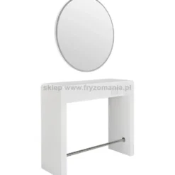 Ayala Reflection I Konsoleta fryzjerska z okrągłym lustrem