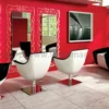Ayala Rialto Konsoleta fryzjerska z oświetleniem LED