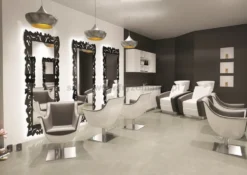 Ayala Rialto Myjnia fryzjerska z ruchomym podnóżkiem i masażem SHIATSU