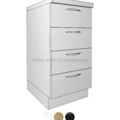 Ayala System Modułowy SDS 40 Labor fryzjerski - szafka dolna z szufladami 40cm, płyta połysk