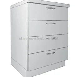 Ayala System Modułowy SDS 60 Labor fryzjerski - szafka dolna z szufladami 60cm