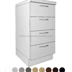 Ayala System Modułowy SDS 40 Labor fryzjerski - szafka dolna z szufladami 40cm