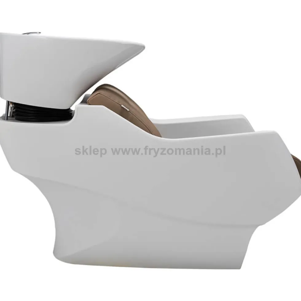 Ayala Technology Myjnia fryzjerska kompaktowa, biała obudowa