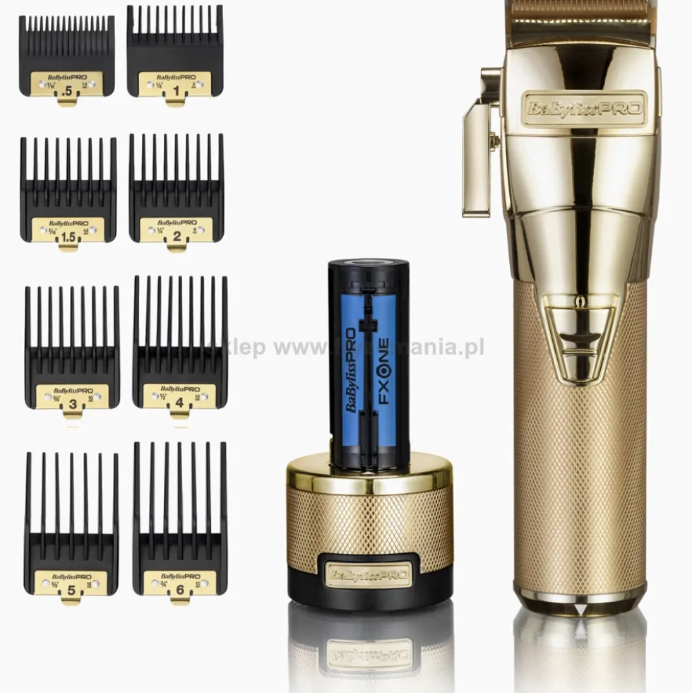 Babyliss Pro 4Artists FXONE GOLD Maszynka do włosów z wymienną baterią, złota (FX899GE)