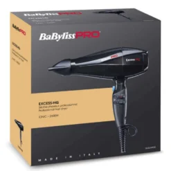 BaByliss Pro EXCESS HQ BAB6990IE Suszarka do włosów 2600W i dyfuzor do suszarki