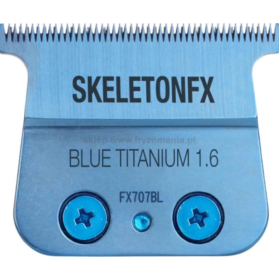Babyliss Pro FX707BLE Ostrze T-blade 1.6mm Blue Titanium do trymera Skeleton Fx One