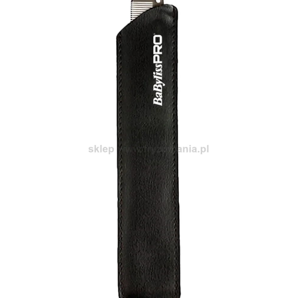 Babyliss Pro Gunsteel M3843E Grzebień fryzjerski metalowy, srebrny