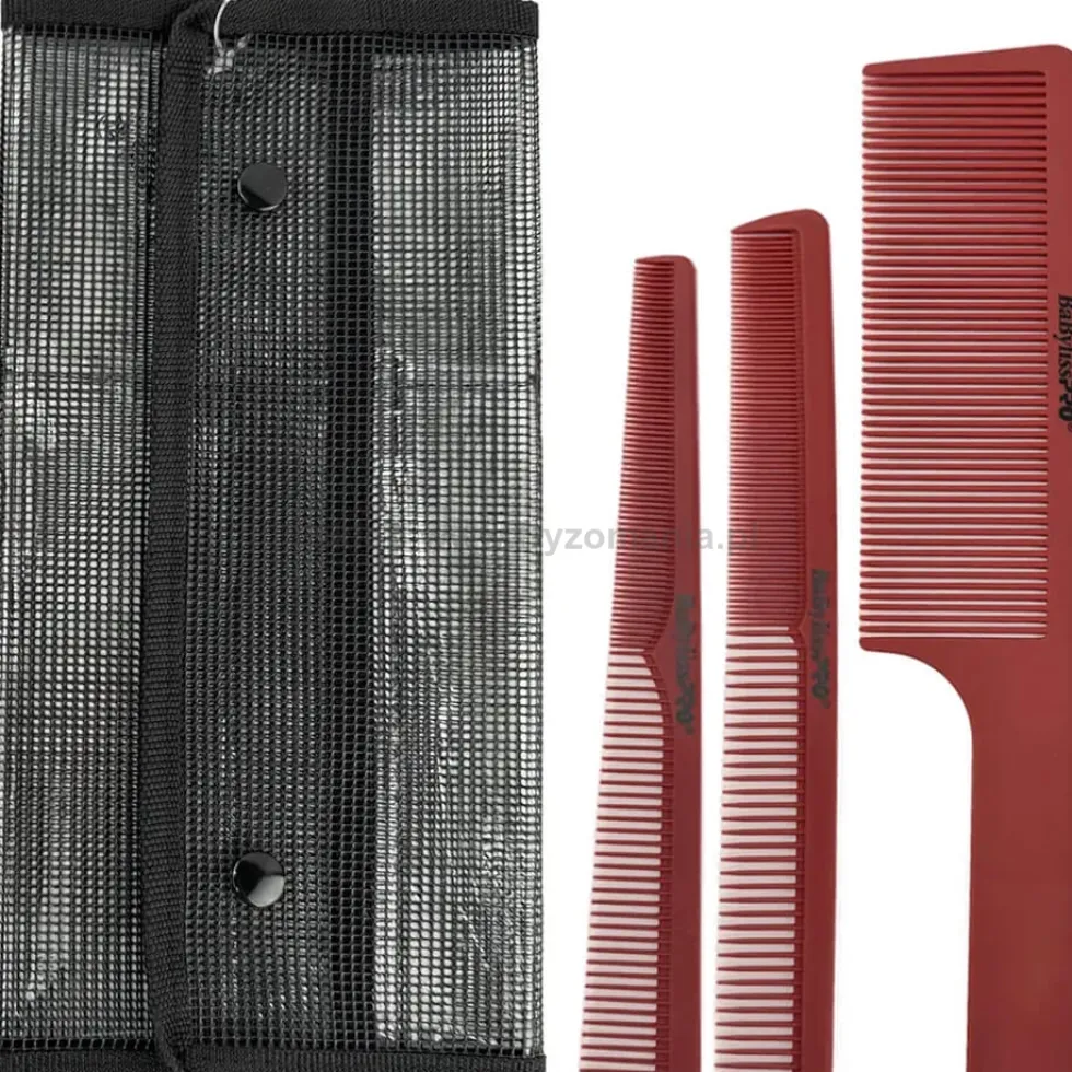 Babyliss Pro M4343E Zestaw grzebieni fryzjerskich z etui