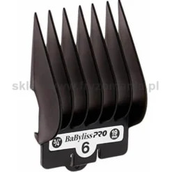 BaByliss Pro Nasadki do maszynki FX880E, rozmiary: 1.5, 3, 4.8, 6, 10, 13, 16, 19mm