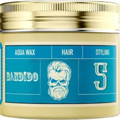 Bandido Aqua Wax 5 Medium Wosk do stylizacji włosów o średnim chwycie dla mężczyzn 125ml
