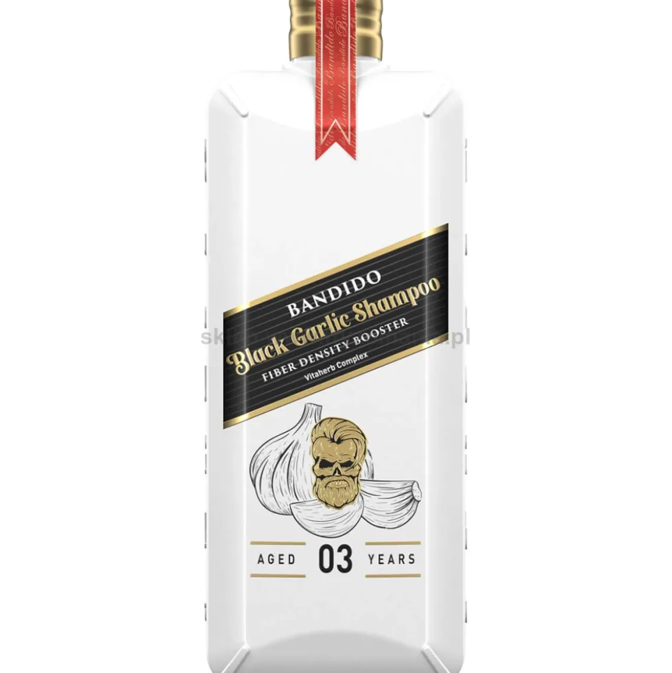 Bandido Black Garlic Szampon przeciw wypadaniu włosów dla mężczyzn 350ml