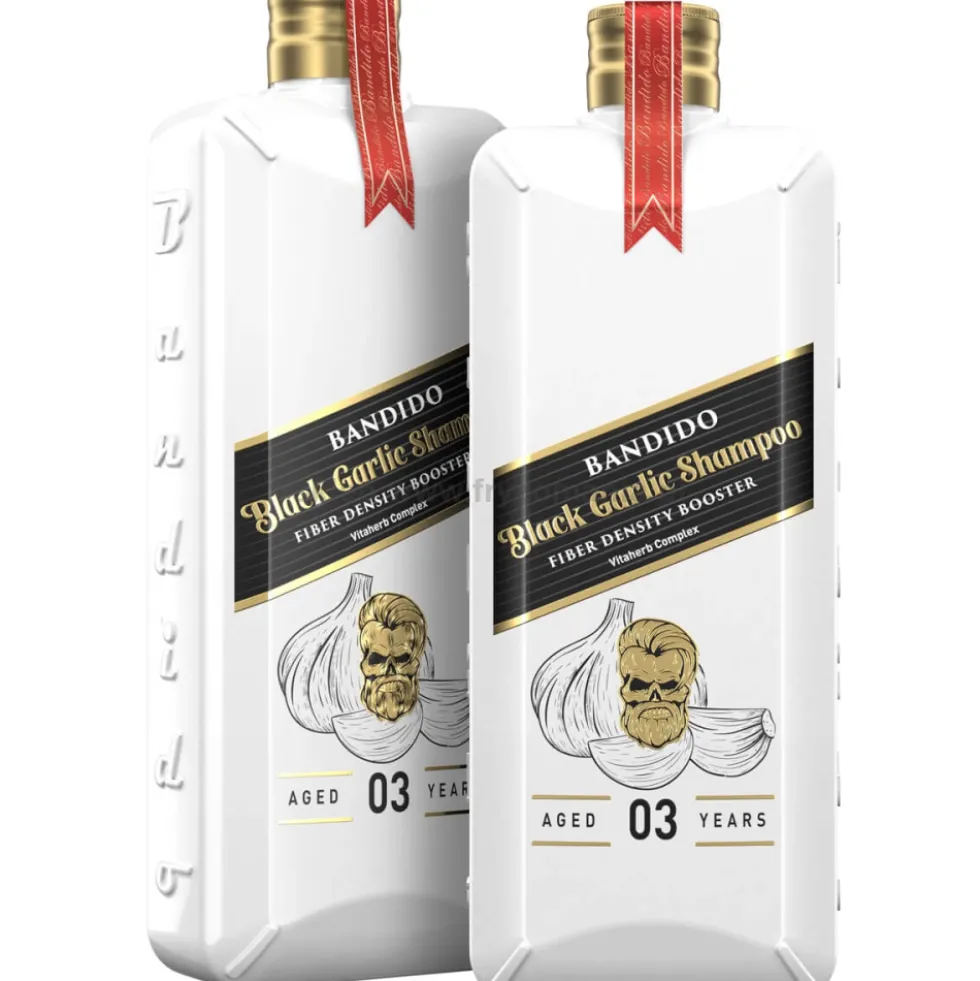 Bandido Black Garlic Szampon przeciw wypadaniu włosów dla mężczyzn 350ml
