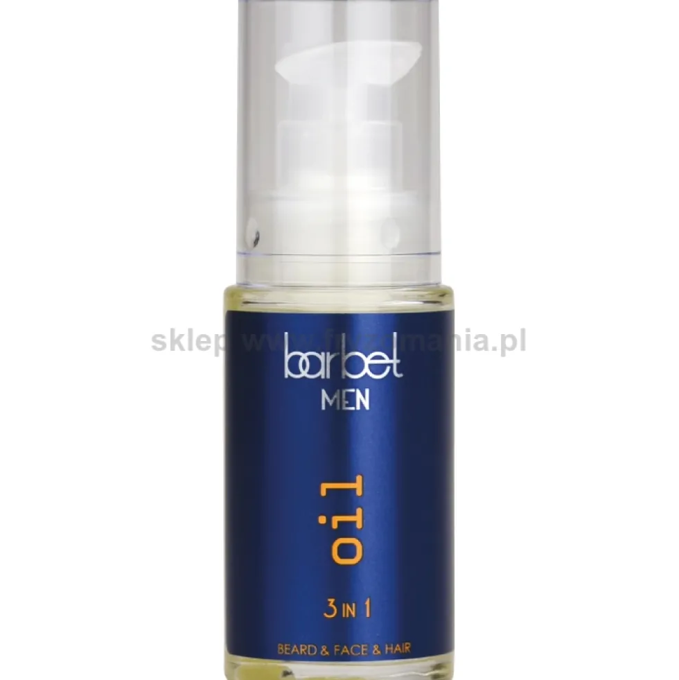 Barbet Men 3in1 Olejek do brody, twarzy i włosów dla mężczyzn 30ml