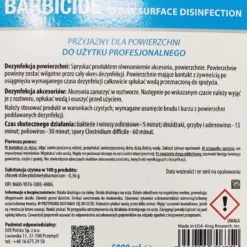 Barbicide Spray do dezynfekcji powierzchni i akcesoriów 5000ml (uzupełnienie)