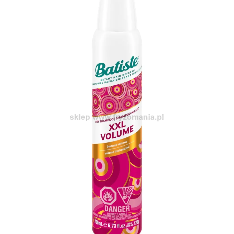 Batiste XXL Volume Suchy szampon do włosów zwiększający objętość 200ml