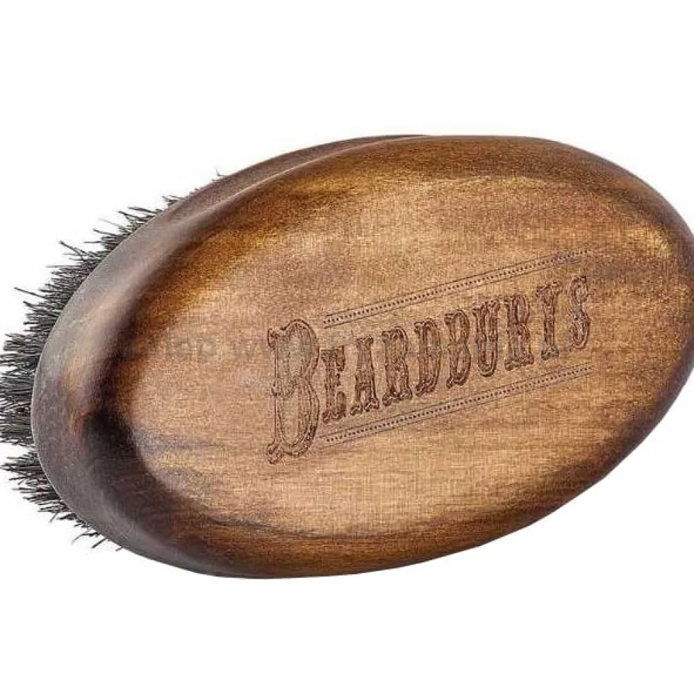Beardburys Big Beard Brush Kartacz do brody dla mężczyzn, duży z włosia z dzika