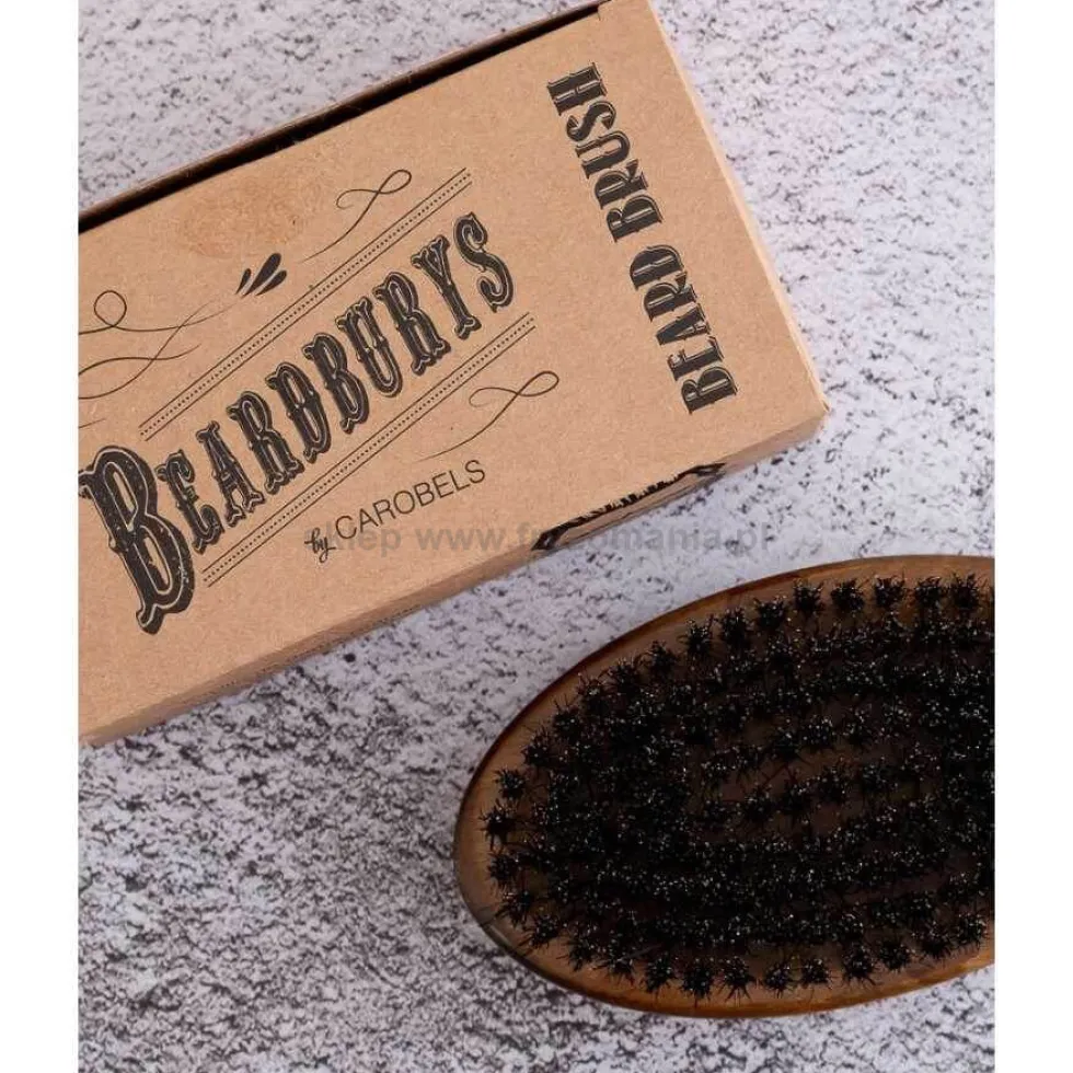 Beardburys Big Beard Brush Kartacz do brody dla mężczyzn, duży z włosia z dzika