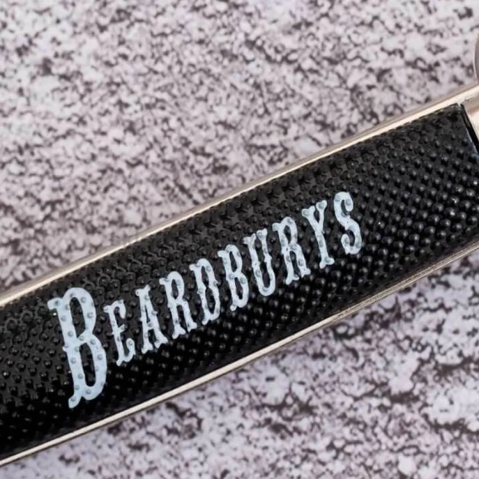 Beardburys Blade Comb Grzebień do brody dla mężczyzn, zamykany