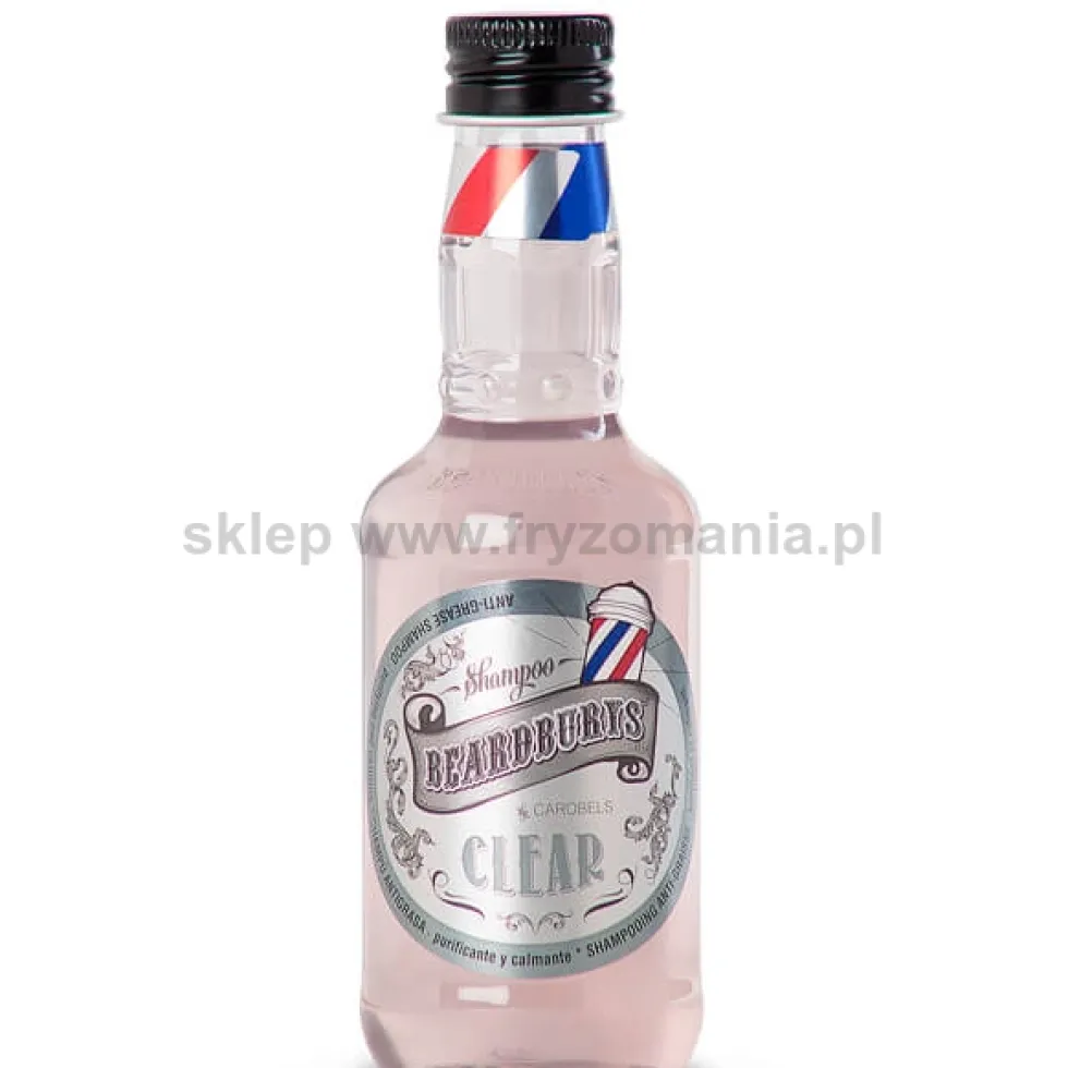 Beardburys Clear Szampon oczyszczający z imbirem i tymiankiem do włosów 100ml