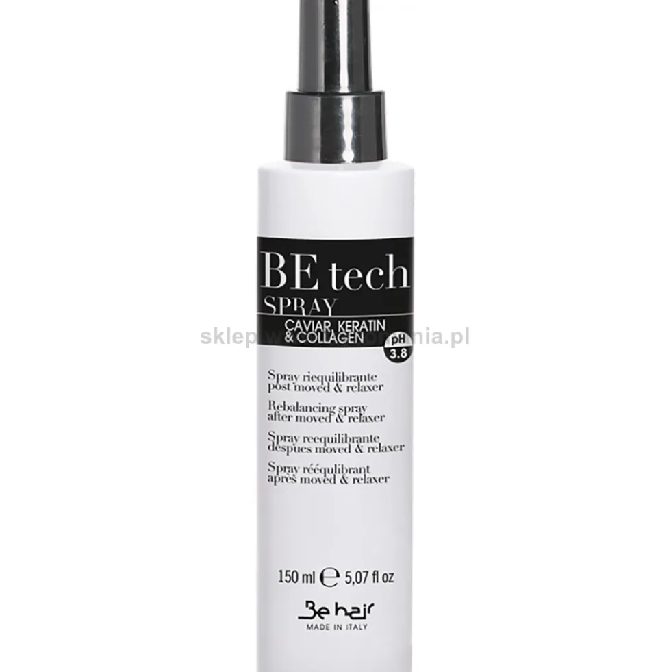 Be Hair Be Tech Spray zakwaszający włosy po zabiegach chemicznych 150ml