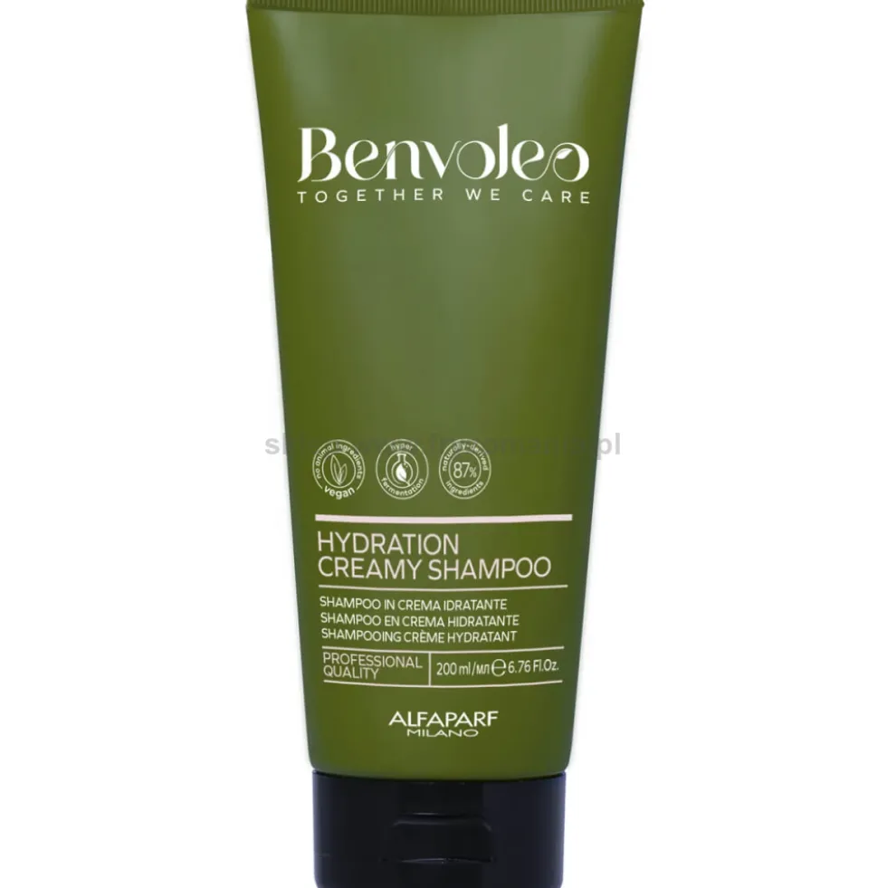 Benvoleo Hydration Creamy Szampon nawilżający do włosów suchych 200ml
