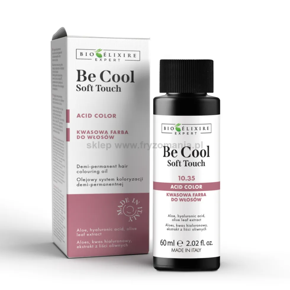 Bioelixire Expert Be Cool Soft Touch kwasowa farba do włosów półtrwała 60ml