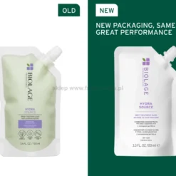 Biolage Hydra Source Deep Treatment Maska nawilżająca do włosów suchych 100ml