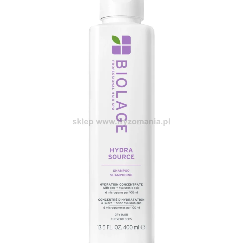 Biolage Hydra Source - zestaw do włosów suchych szampon 400ml i balsam 200ml