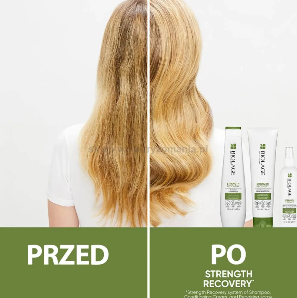 Biolage Strength Recovery Spray do włosów zniszczonych i łamliwych 250ml