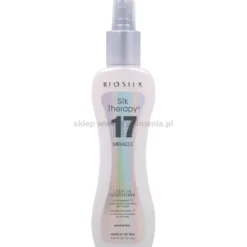 BioSilk Silk Therapy 17 Miracle Odżywka nawilżająca bez spłukiwania do włosów z jedwabiem 167ml