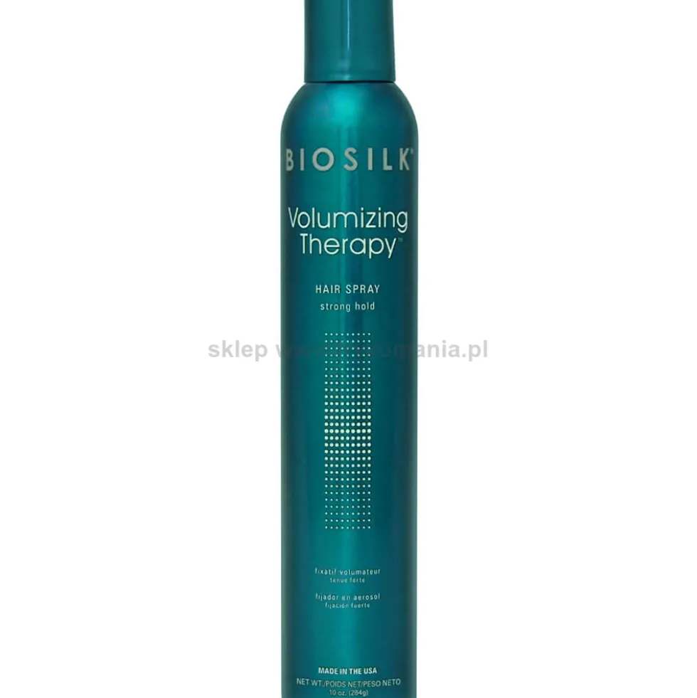 BioSilk Volumizing Therapy Hair Spray Lakier do włosów o mocnym utrwaleniu z jedwabiem 284g