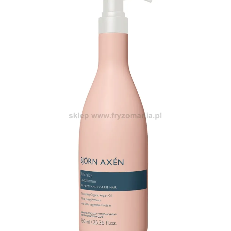 Björn Axén Anti-Frizz Odżywka do włosów puszących się z olejem arganowym 750ml