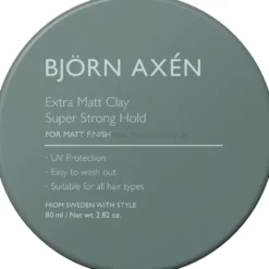 Björn Axén Extra Matt Clay Glinka do wszystkich rodzajów włosów mocno utrwalająca 80ml