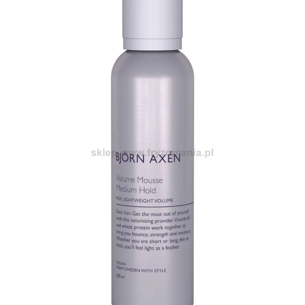 Björn Axén Volume Pianka do włosów bez objętości i cienkich 200ml