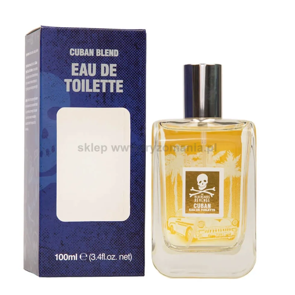 Bluebeards Revenge Cuban Woda toaletowa po goleniu o ciemnym i drzewnym zapachu dla mężczyzn 100ml
