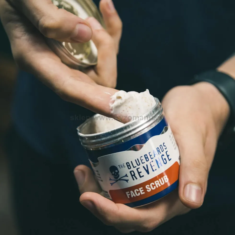 Bluebeards Revenge Face Scrub Peeling oczyszczający do twarzy z imbirem dla mężczyzn 150ml