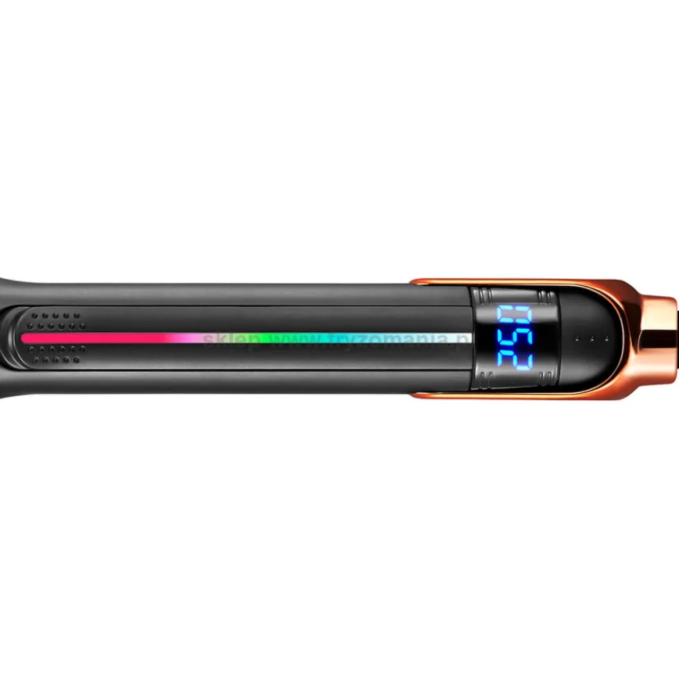 Borabella Black Nano Titanium Prostownica do włosów, nanotytanowa