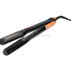 Borabella Black Nano Titanium Prostownica do włosów, nanotytanowa