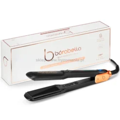 Borabella Black Nano Titanium Prostownica do włosów, nanotytanowa