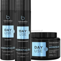 Borabella DayUse Super Hydration - zestaw nawilżający włosy szampon + odżywka 2x250ml i maska 200g