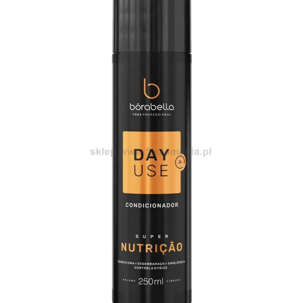 Borabella DayUse Super Nutrition - zestaw odżywczy do włosów szampon + odżywka 2x250ml i maska 200g