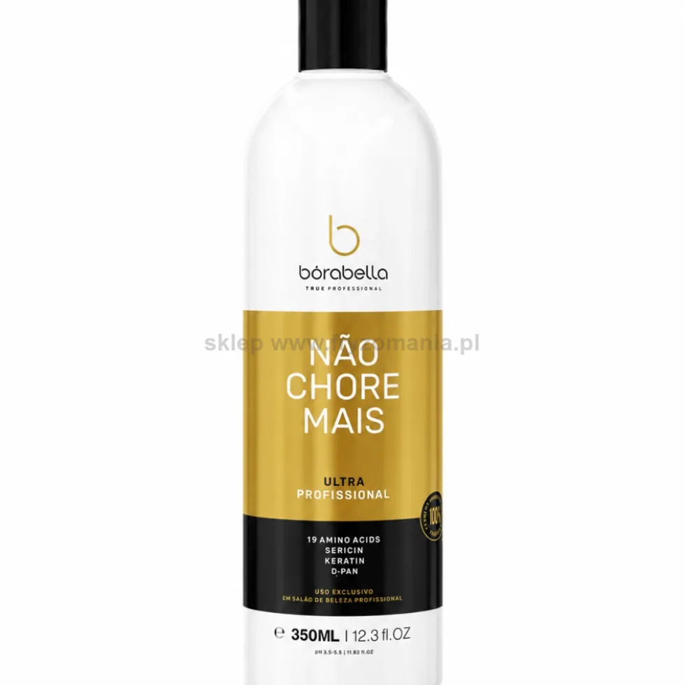 Borabella Not Cry More - zestaw nanoplastia włosów, szampon + neutralizator NeutraQuimic 2x350ml, 500ml