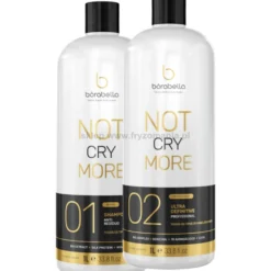 Borabella Not Cry More - zestaw nanoplastia włosów + szampon 2x1000ml