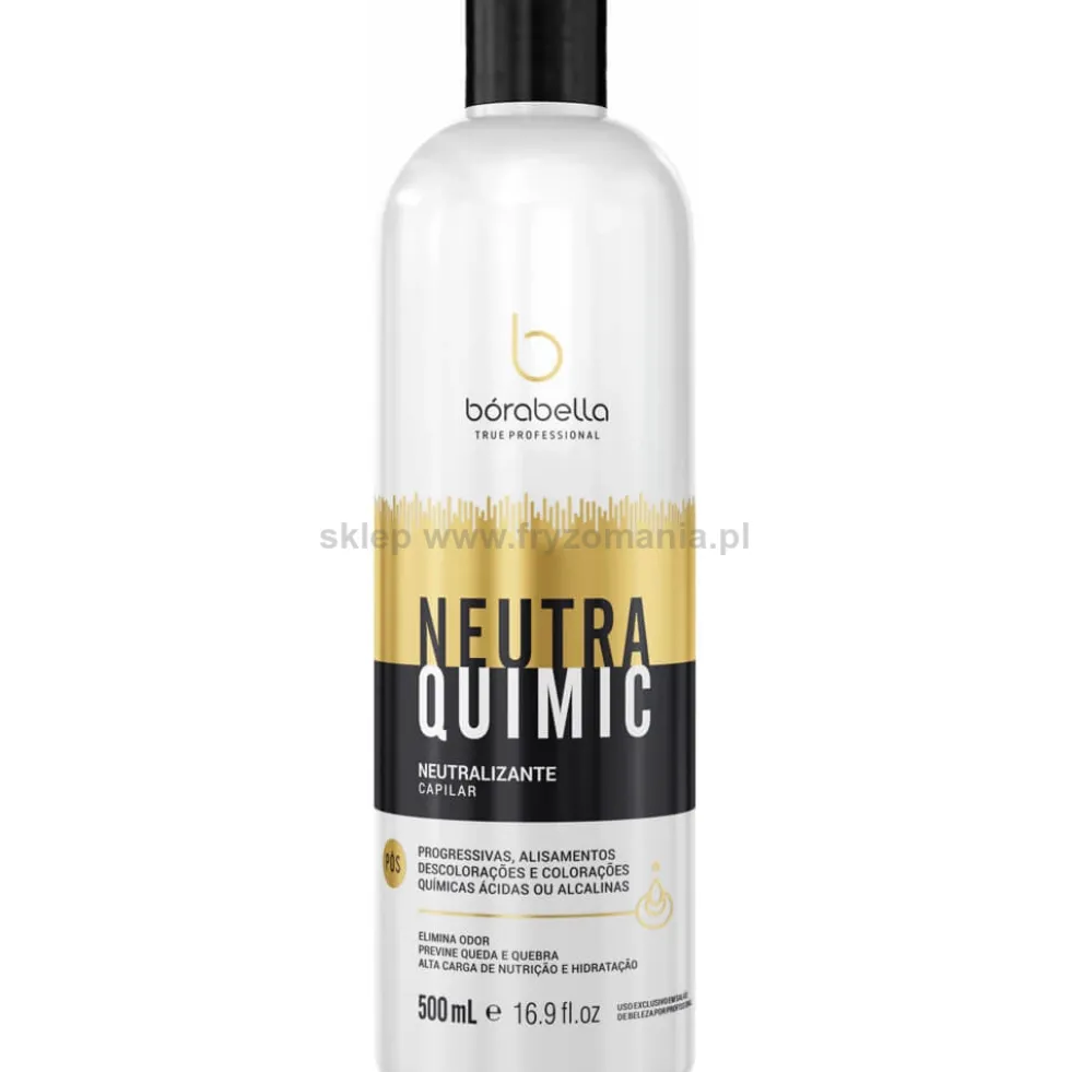 Borabella Not Cry More - zestaw nanoplastia włosów, szampon 2x1000ml + neutralizator NeutraQuimic 500ml