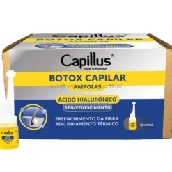 Capillus Botox Capilar Botox na włosy - zestaw szampon i maska 2x500ml + ampułki z kwasem hialuronowym 6x10ml
