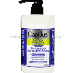 Capillus Botox Capilar Szampon oczyszczający do włosów z kwasem hialuronowym 500ml