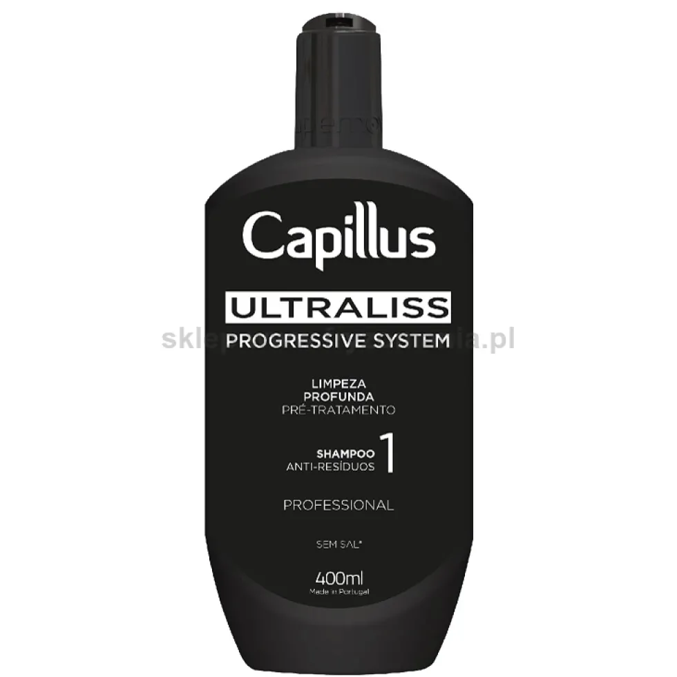 Capillus Nanoplastia Ultraliss Progressive System, zestaw do nanoplastii 3x400ml