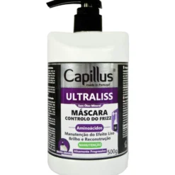 Capillus Ultraliss Anti-Frizz Maska regenerująca do włosów zapobiegająca puszeniu się 500g