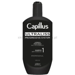 Capillus Ultraliss Progressive System Nanoplastia - krok 1, szampon oczyszczający do włosów 400ml