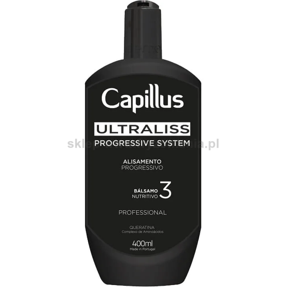 Capillus Ultraliss Progressive System Nanoplastia - krok 3, balsam nawilżający do włosów 400ml